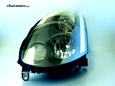 LED Headlight - Matte-Black Finish