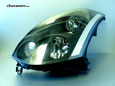 LED Headlight - Matte-Black Finish