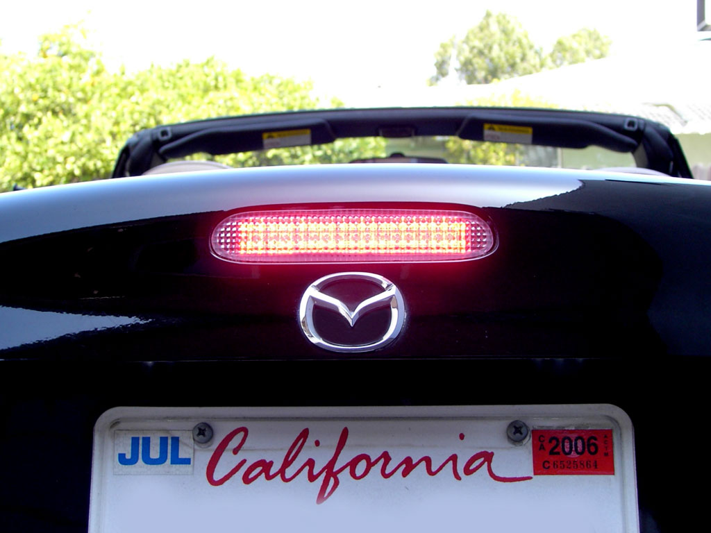 OEM Mazda Front Chrome Emblem Badge For 1999-2000 Miata MX-5 NB Roadster